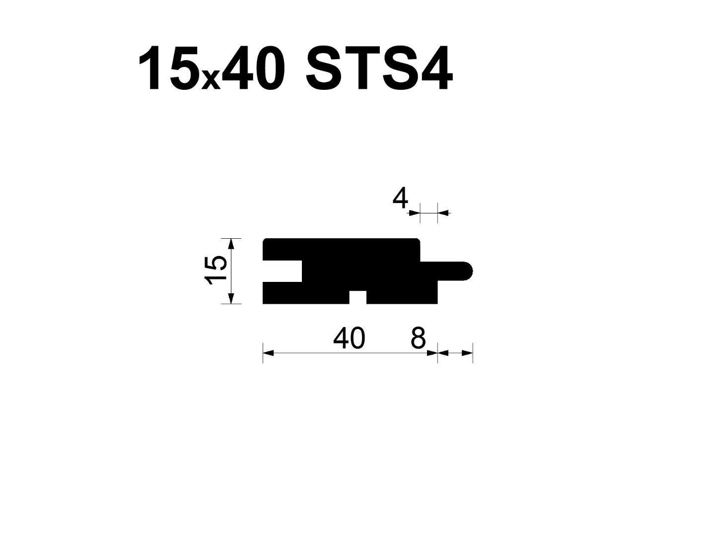 Вагонка STS4 Ольха (ЕА) 15*40*3200