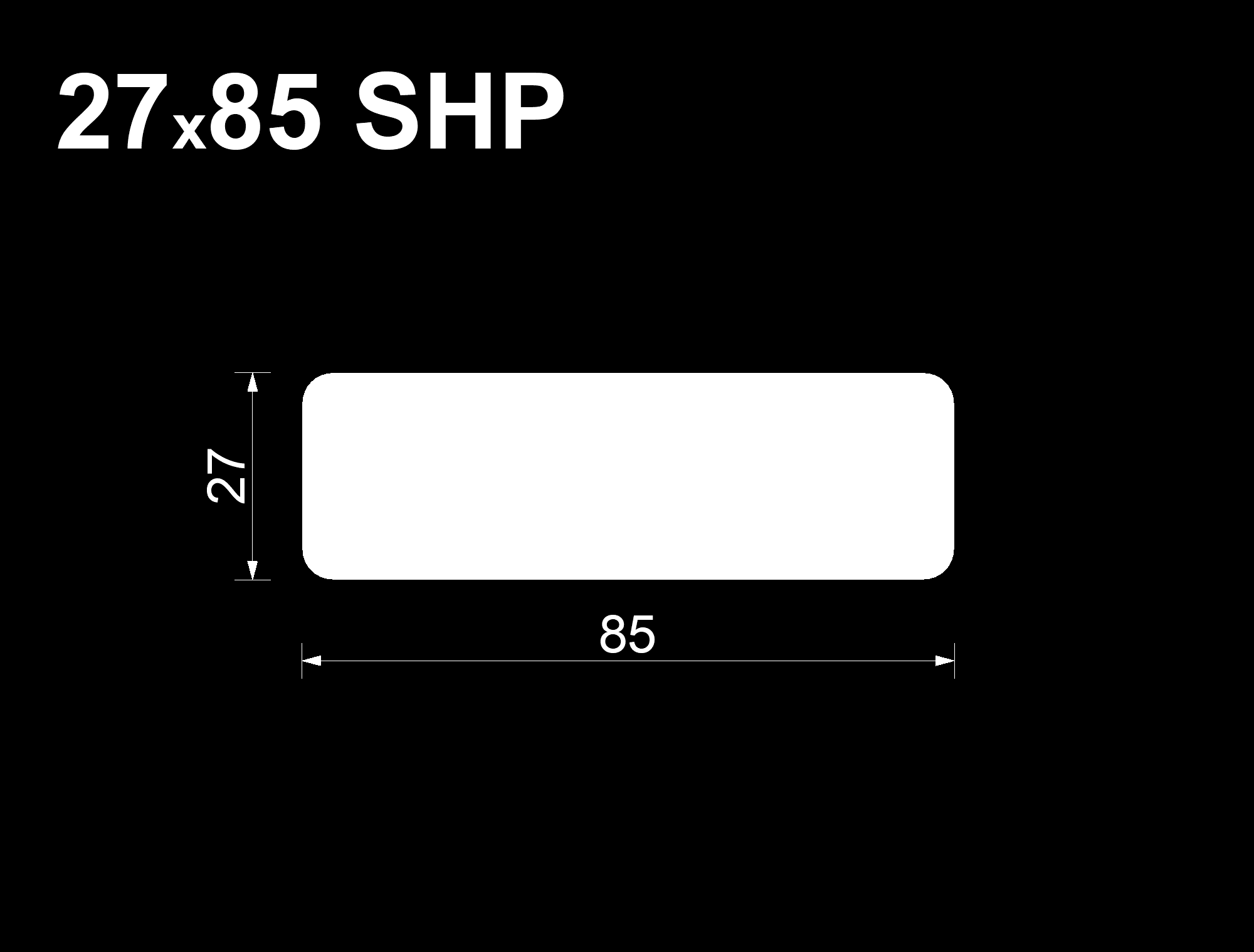 Полок ТермоОльха (EA) 27*85*1500